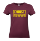 Preview: T-Shirt: CHRIST - Lieber 80 Jahre für einen Idioten gehalten werden, als auf ewig einer sein.