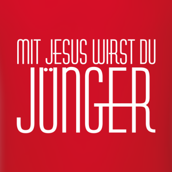 T-Shirt: Mit Jesus wirst du Jünger