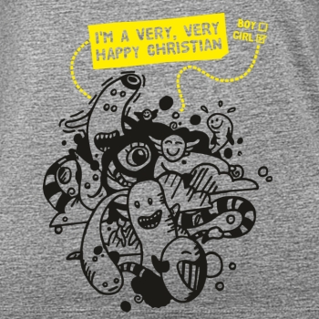 T-Shirt: I'm a very very happy christian boy girl