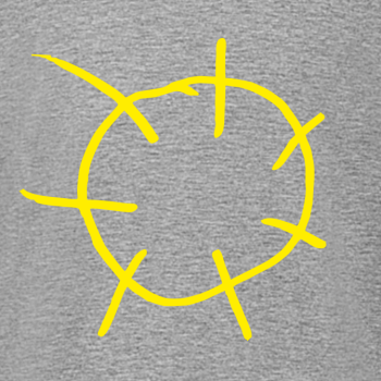 T-Shirt: Dornenkrone (Freihand)
