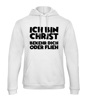 T-Shirt: Ich bin Christ - Bekehr dich oder flieh!