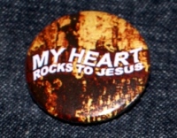 My heart rocks to Jesus