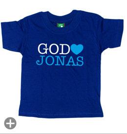Kids-Shirt "God loves (Wunsch-Name)"