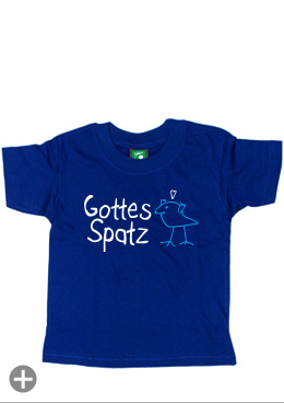 Kids-Shirt "Gottes Spatz"