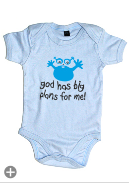 Baby-Body "god has big plans for me"