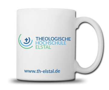 Kaffeetasse mit Hochschule Elstal Logo