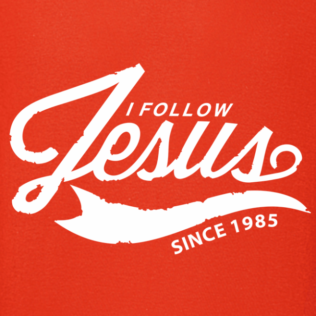 T-Shirt: I follow Jesus since...