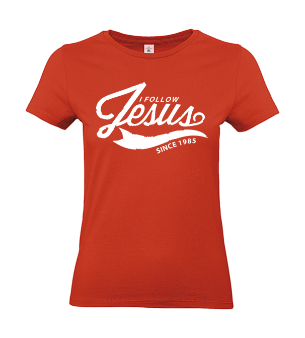 T-Shirt: I follow Jesus since...