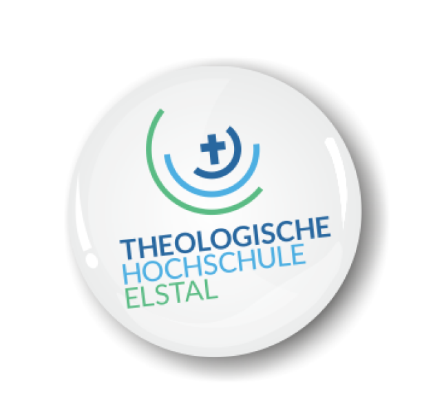 Ansteckbutton mit Hochschule Elstal Logo